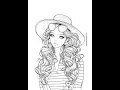 Free Printable Girl Coloring Pages 187