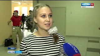 Соревнования среди юнармейских отрядов прошли в Омске в минувшую субботу