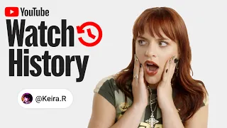 Keira Riff reacts to her Watch History