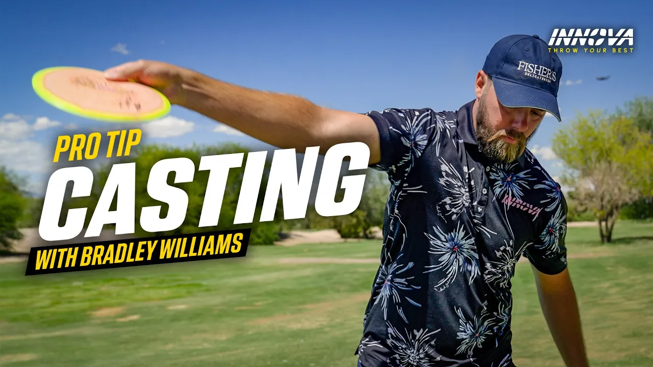 Learn How to “Cast” Your Throws for Maximum Distance | Disc Golf Power Tips with Bradley Williams
