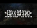 Love Don't Love Nobody  | The Spinners