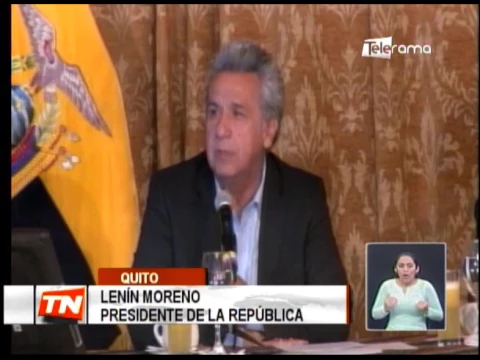 Presidente Moreno indultó a dirigentes indígena tras reunión con la CONAIE