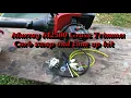 Murray M2500 grass trimmer carb swap and tune up kit install and review