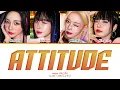 aespa ATTITUDE Lyrics (Color Coded Lyrics)