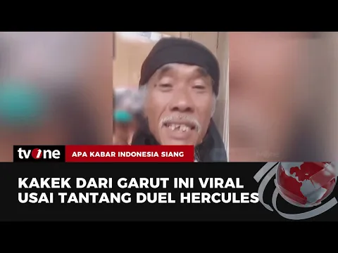 Viral! Klaim Dirinya Jawara Desa, Seorang Kakek Asal Garut Tantang Duel Hercules