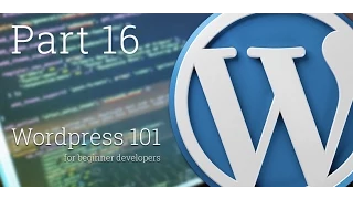 WordPress 101 - Part 16 How to print the Blog Info