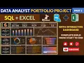 SQL Excel Portfolio Project Data Analyst Portfolio Project Excel Project For Beginners Part 2