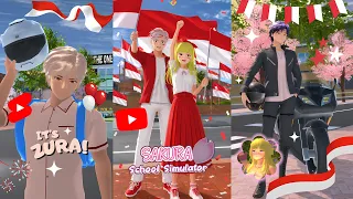KUMPULAN VIDEO SHORTS IT'S ZURA! 28 EDISI HARI KEMERDEKAAN INDONESIA🇮🇩✨ || SAKURA SCHOOL SIMULATOR 