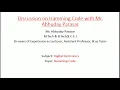 Hamming codes Error Detection Correction by Mr Abhuday Parasar
