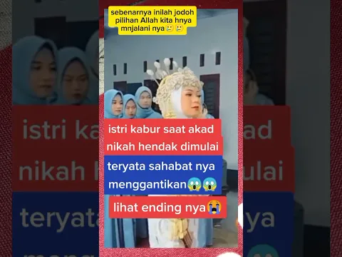 MasyaAllah mudah2an jodoh yg tepat pilihan Allahš„² #fypviral #trendingshorts