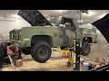 1985 M1009 K5 Chevy Blazer walk around and test drive with the 6 2 Detroit diesel