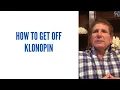 How To Get Off Klonopin Mark Agresti