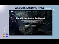Gaming Website Landing Page UI using Html and CSS only