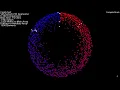 20 Sorting Algorithms Visualized - Disparity Circle Scatter