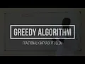 Greedy Algorithm Fractional Knapsack Problem