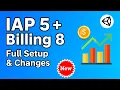 Unity IAP 5 Tutorial 2025 Google Play Billing Library 8 Full Setup In-App Purchase Changes