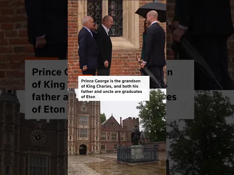 UK's Prince George starts at Eton College