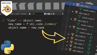Beginner Blender Python Exercise Using If Statements to find text part 3