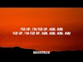GHOSTEMANE - Fed Up (Lyrics)