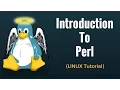 Introduction to Perl - Perl Tutorial for Beginners