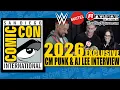 CM PUNK AJ LEE Interview w Ringside Collectibles - Mattel WWE San Diego Comic-Con 2026 SDCC