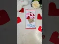 Lagu Diy chocolate gift wrapping idea for Valentine's Day special/paper craft#shorts