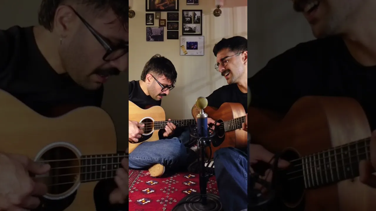 Arian & Kasido Acoustic Duo Live Session - Gole Yakh by Kourosh Yaghmaei (Cover)
