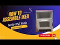 Fix IKEA Nightstand BRIMNES Step by Step Guide