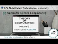 THEORY OF COMPUTATION MODULE 2 PART 2 S3 CSE KTU 2024 SCHEME