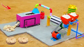 DIY Mini Automatic Roti/Chapati Making Machine | Electric Powered | Science Project