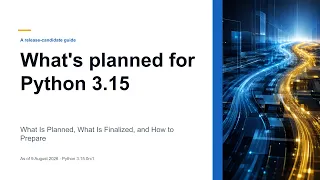 Presentation What s Planned for Python 3 15 2026 ChatGPT Vids
