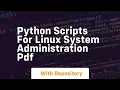 python scripts for linux system administration pdf