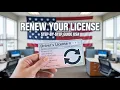 How can I renew my driver s license