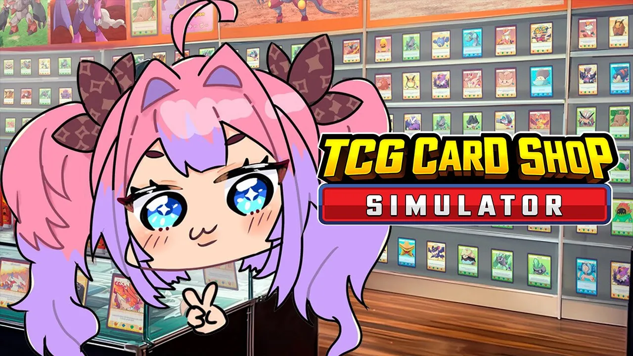 【 TCG Card Shop Simulator 】870万高額レアカードゲット！ラッキッキー！！！！！【#綺々羅々ヴィヴィ #hololiveDEV_IS #FLOWGLOW】