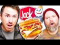 We Try Jack In The Box for the First Time - Taste Test