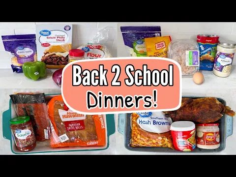 6 LAZY Back-to-School Dinners for When You're Too Tired to Cook | Julia Pacheco