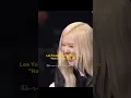 Lagu Rosé is shocked after seeing Lee Young-Ji dance😱 #blackpink #rose
