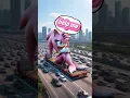 Lagu Sonic team but Giant mermaid crying evacuated by truck #sonic #funny #sad #shorts