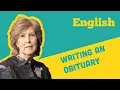 English Paper 3 How to write an Obituary