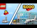 Lagu LEGO Airports From 9 to 5,000 Parts | Comparison