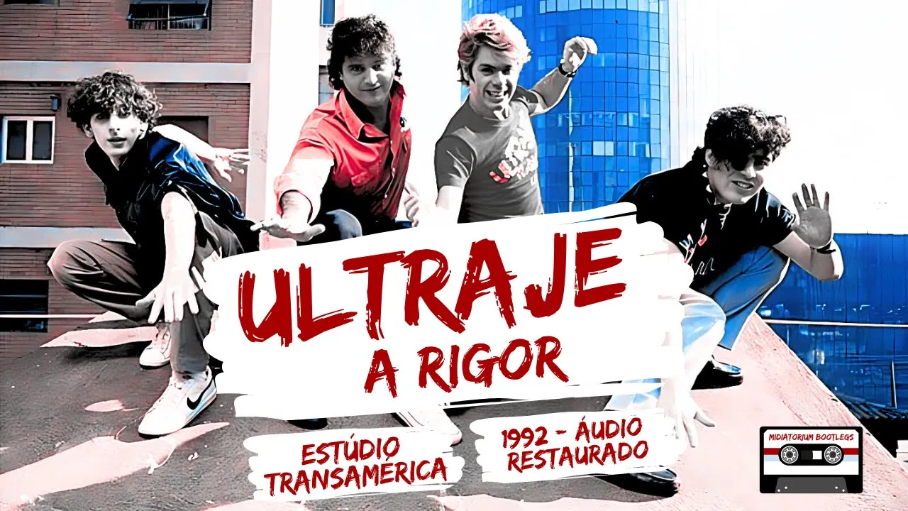 Ultraje a Rigor | Estúdio Transamérica | 1992 | áudio restaurado