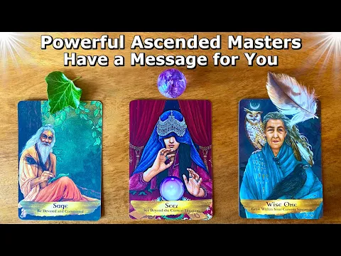 Download MP3 🍃🌟 Powerful Ascended Masters Have a Message for You 🔮✨ Timeless Pick a Card Reading 🦉🪶