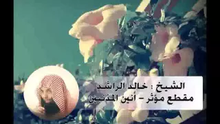 مقطع مؤثر أنين المذنبين  فضل مجالس الذكر   الشيخ خالد الراشد دندنها