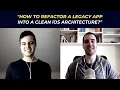 How to refactor a legacy app into a clean iOS architecture