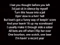 Eric Church Record Year Lyrics