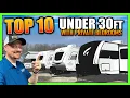 Top 10 RVs UNDER 30ft PRIVATE Beds for 2025