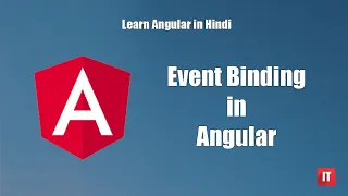 Learn Angular in Hindi - Event Binding in Angular