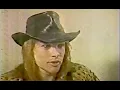 Axl Rose - Interview Tennessee 1987 Guns N Roses