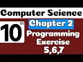 10th Class Computer Book Chapter 2 Exercise 5 6 7 Class 10 Computer Chapter 2 SNC 2023 PTTB