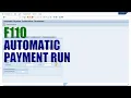 SAP Transaction F110 - Automatic Payment Run